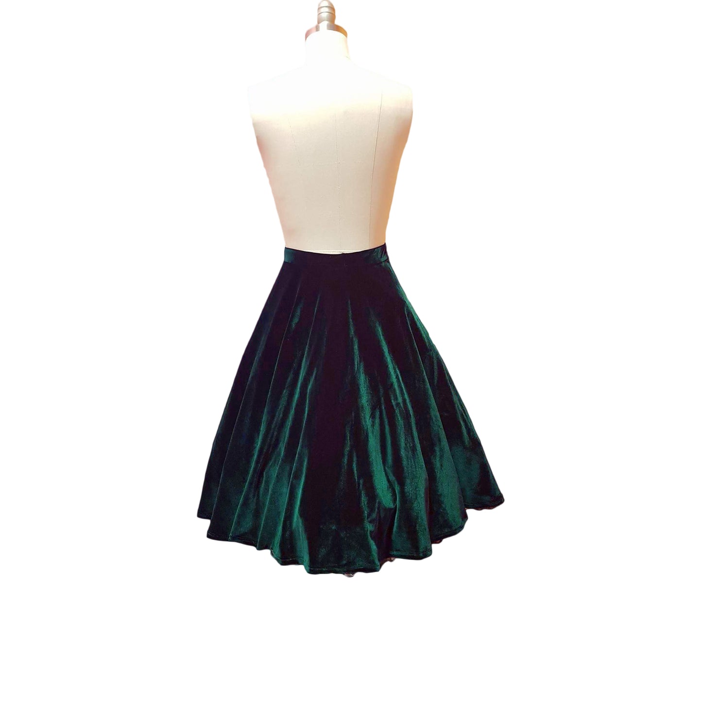 Ethel Skirt - Emerald - Retro Peaches